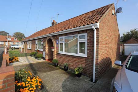 Exterior view of bungalow